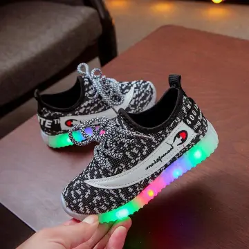 White on sale led shoes