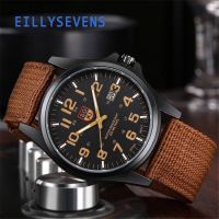 Men Nylon Band Military Watch Luxury Quartz Wristwatch Luminous Clock Casual Sport Waterproof Mens Watches Relogio Masculino