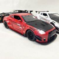 No.1 รถโมเดลเหล็ก นิสสัน Nissan GTR คันใหญ่ สเกล 1/24ยาว 8 นิ้ว มาใหม่ ไฟเสียงสวยจัด