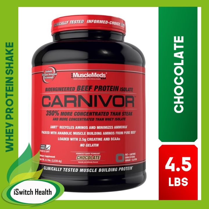 Muscle Meds Carnivor - Chocolate - 4.5 LBS | Lazada PH