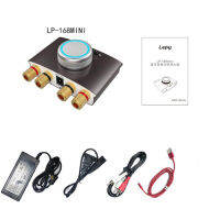 Lepy Lp-168Mini บลูทูธเครื่องขยายเสียงดิจิตอลไฮไฟสเตอริโอเครื่องเสียงบ้านเพาเวอร์แอมป์50วัตต์ + 50วัตต์สีดำสหภาพยุโรปปลั๊ก