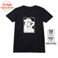 เสื้อยืด ลายการ์ตูนอนิเมะ MANGA WAIFU SAKURAJIMA MAI SEISHUN Botton YAROU KAEDE TOMOE KOGA RIO FUTABA NODOKA TOYOHAMA KA