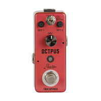 Rowin Guitar Octave Effect Pedal True bypass