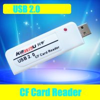 USB C201 Kawau 2.0เครื่องอ่านบัตร CF ตัวแปลงขนาดเล็กสำหรับ CF II CF Uitra II CF Extreme MD การ์ดความจำสูงสุด64GB