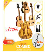 Guitar Bình Nguyên A1200 Siêu phẩm Acoustic Gỗ Sọc Ngựa Âm Thanh Tuyệt Vời