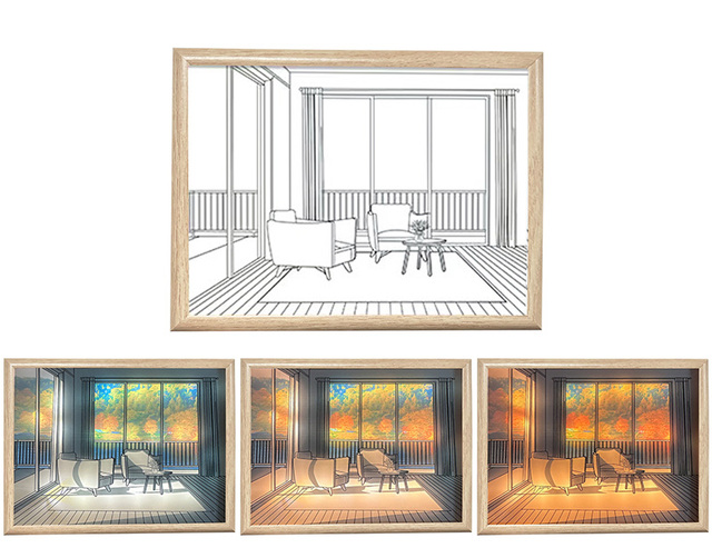 ming-amp-ben-โคมไฟภาพวาด-led-ig-ขายดี-usb-เสียบไฟสร้างสรรค์วาดภาพด้วยผนังโต๊ะไฟกลางคืนของขวัญสำหรับของตกแต่งห้องนอนบ้านงานแต่งงาน