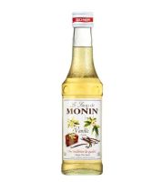 Monin Vanilla Syrup โมนิน ไซรัป กลิ่นวานิลลา 250ml.