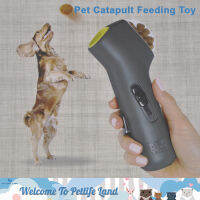 Petlifeland Pet Catapult Feeding Toy Dog Training Snack Launcher Pet Feeder New Dog Accessories