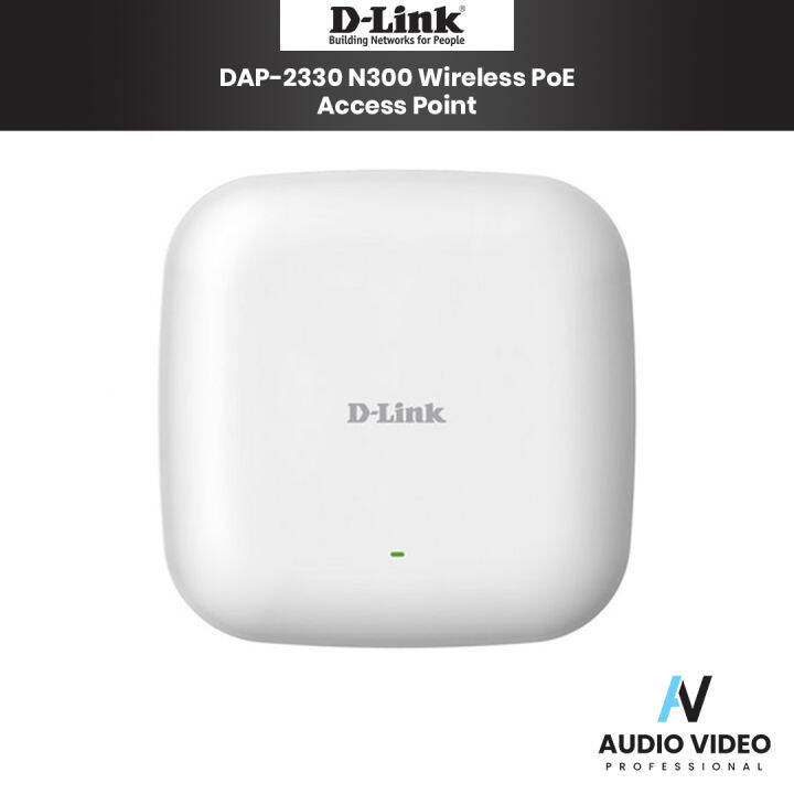 DLink DAP2330 300Mbps WirelessN Gigabit PoE Access PoiNT