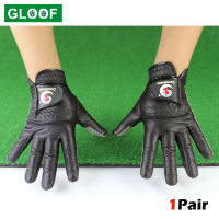 1Pair Mens Golf Gloves Lambskin Soft Fit Sport Grip Durable Gloves Anti-skid Breathable Sports Gloves Fit Left And Right Hand