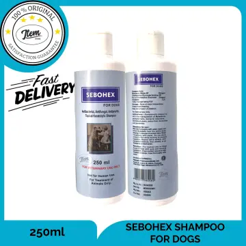 Seborrheic dermatitis dog outlet shampoo