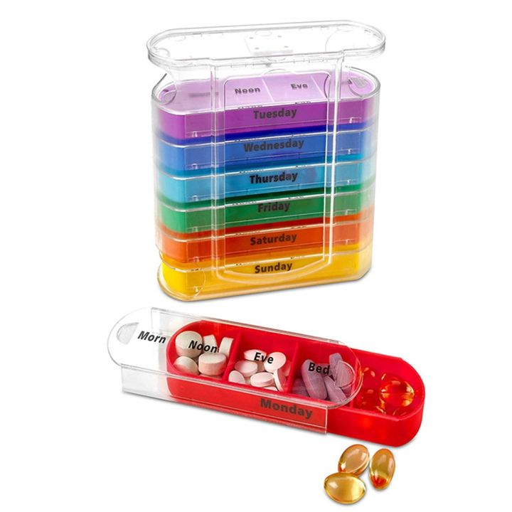 weekly-7-days-pill-box-28-compartments-pill-organizer-plastic-medicine-storage-dispenser-cutter-drug-cases-for-home-travel