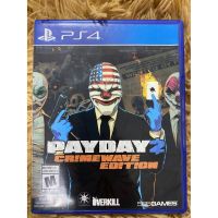 (มือ2) PS4 : Payday 2 Crimewave แผ่นเกม มือสอง สภาพดี