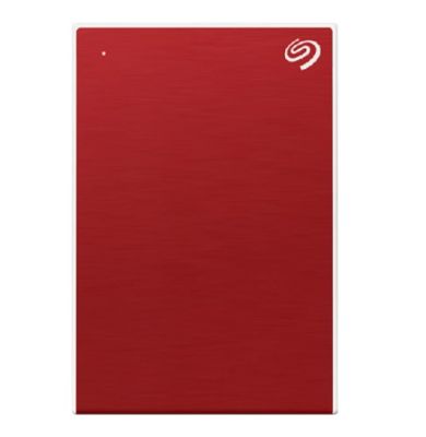 1 TB HDD EXT (ฮาร์ดดิสก์พกพา) SEAGATE ONE TOUCH WITH PASSWORD (RED) (STKY1000403)