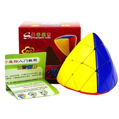 Shengshou 3 layers Mastermorphix Speed Cube 3x3 Rice Dumpling Magic Puzzle Cube shengshou 3x3x3 cubo Magico Brain Teasers