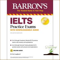 Bestseller Barrons IELTS Practice Exams (Barrons) (4th CSM Paperback + ) [Paperback] หนังสือภาษาอังกฤษมือ1 (ใหม่) พร้อมส่ง