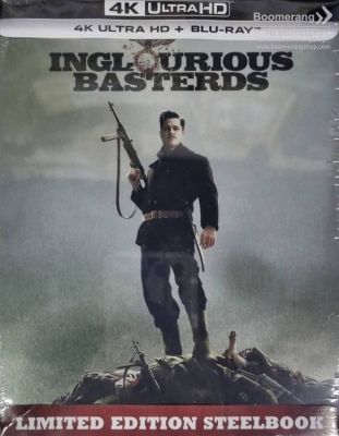 Inglourious Basterds /ยุทธการเดือดเชือดนาซี (4K+Blu-ray Steelbook) (4K/BD มีเสียงไทย มีซับไทย) (ครั้งแรกในรูปแบบ 4K) (Boomerang)