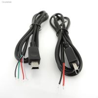 ✑♗✤ 2pin 4pin Mini USB Connector cable 5 Pin T-Port Male Plug Socket Welding Wire for DIY Adapter DIY Charging Data Line