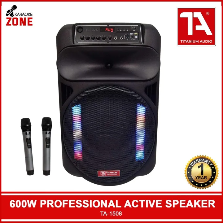 Titanium Audio TA 1508 / Portable Speaker / Trolly Speaker ...