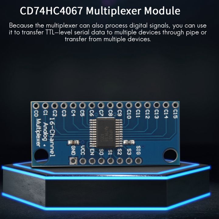 10pcs-16ch-analogue-multiplexer-module-74hc4067-cd74hc4067-precise-module-digital-multiplexer-mux-breakout-board