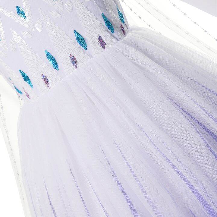 fancy-disney-frozen-2-costume-for-girls-princess-elsa-party-dress-white-ball-gown-birthday-gift-kids-cosplay-halloween-clothing