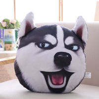 Facial Expression Bag Husky Two Warm Hand Pillow Can Be Inserted Muffle with Hands Doll Korean Funny Shiba Inu Plush Toy Winter