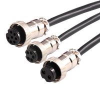 【YF】 Waterproof GX16 2/3/4/5/6/7/8/9/10Pin Female Wiring Air Aviation Connector With Cable Industry Audio Power Socket Plug 1.5m 1m