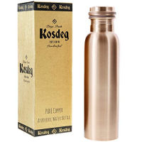 Kosdeg Copper Water Bottle 34 Oz Extra Large - An Ayurvedic Copper Vessel - Drink More Water, Lower Your Sugar Intake And Enjoy The Health Benefits Immediately