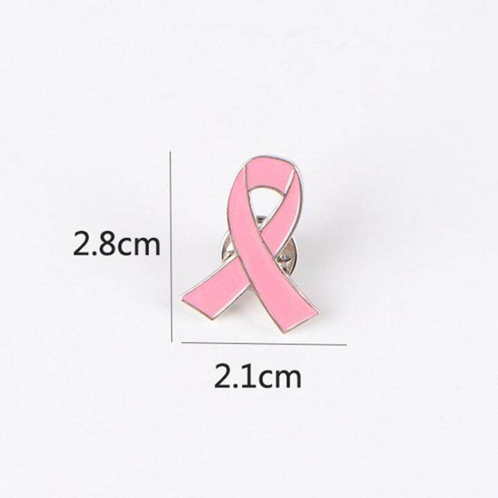 cw-1-piece-pink-enamel-breast-cancer-awareness-charity-brooches-pins-dropshipping-in