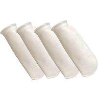 12 Packs of Filter Socks, 200 Micrometres, for Fish Tank/Saline Aquarium, Pond, for Sump/Overflow