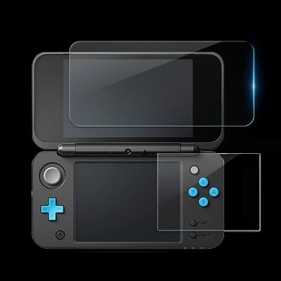 2in1ฝาครอบป้องกันพื้นผิวด้านล่างที่ชัดเจนมาก HD ฟิล์มป้องกันสำหรับ Nintendo ใหม่2DS XL 2DS จะหน้าจอ LCD ป้องกันผิว BHM3721ป้องกันหน้าจอ