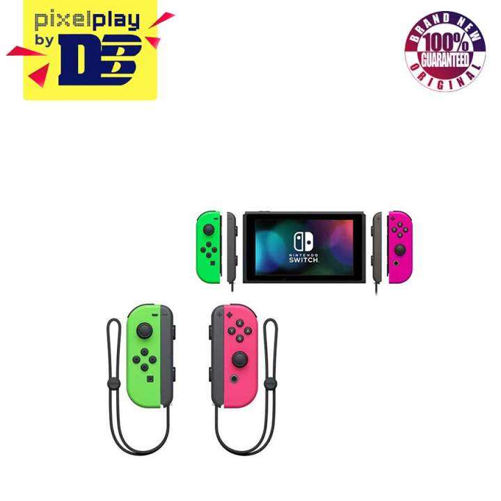 Joy-Con (L/R) - Neon Pink/Neon Green Wireless Controller for Nintendo Switch