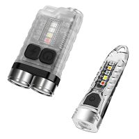 V3 Mini Keychain Flashlights,900LM USB-C Rechargeable LED Flash Light with Tail Magnet,V1 IPX6 Pocket Flashlight