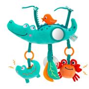 Crib Rattle Toys Crocodile Crib Toys Educational Newborn Plush Toys with