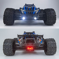 AXSPEED RC Crawler ด้านหน้าและด้านหลัง LED Light Spotlights สำหรับ110 Rustler 4X4 VXL XL-5 RC รถตกแต่งอะไหล่