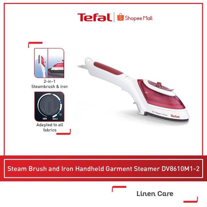 【COD】 Tefal Handheld Garment Steamer Steam and Press with 70ml
