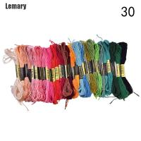 【NEW】 [Lemary] 150Pc Cotton Cross Floss Stitch Thread เย็บปักถักร้อย Skeins Multi Colors