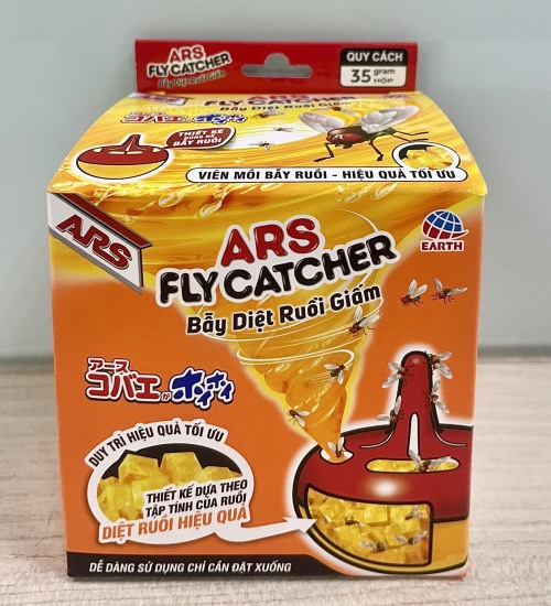 Bẫy diệt ruồi giấm ars fly catcher hàng nhập khẩu dẫn dụ và diệt ruồi giấm - ảnh sản phẩm 1