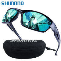 ใหม่ Shimano แว่นตา UV400สำหรับผู้ชายและผู้หญิงกลางแจ้งแว่นกันแดดขี่จักรยาน,ตกปลา,ขับรถ,การล่าสัตว์สามารถติดตั้งกล่องแว่นตา