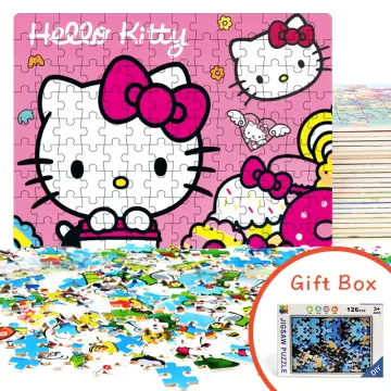 8/16Sheets Sanrio Children Puzzle Stickers Books Hello Kitty