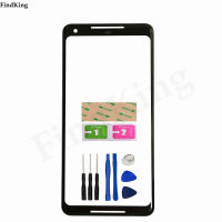 For Pixel 2XL Front Touch Panel LCD Front Glass Cover Lens Outer Glass For Pixel 2 XL Replacement Part