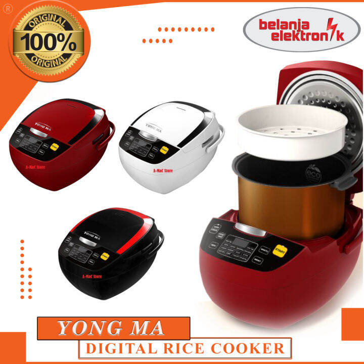 YONG MA DIGITAL RICE COOKER / MAGIC COM YONGMA YMC 801 / SMC 8017 2