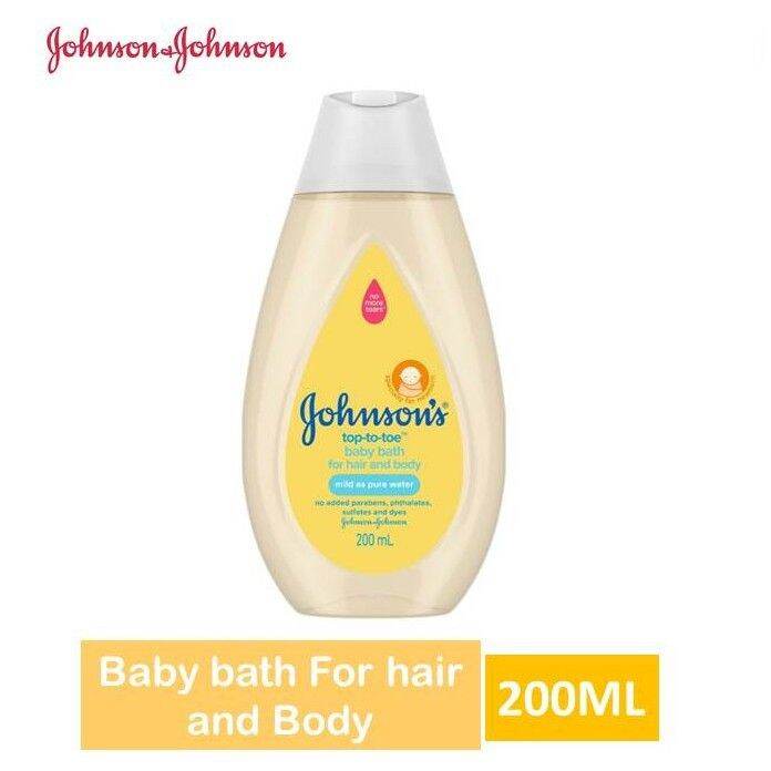 Johnson Baby Top To Toe Hair & body Baby bath 200ml 100ml 500ml