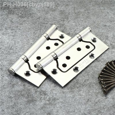 【CC】 2pcs Thickened Weather Resistant Door Hinge Durable Parts Hardware Cabinet Silent