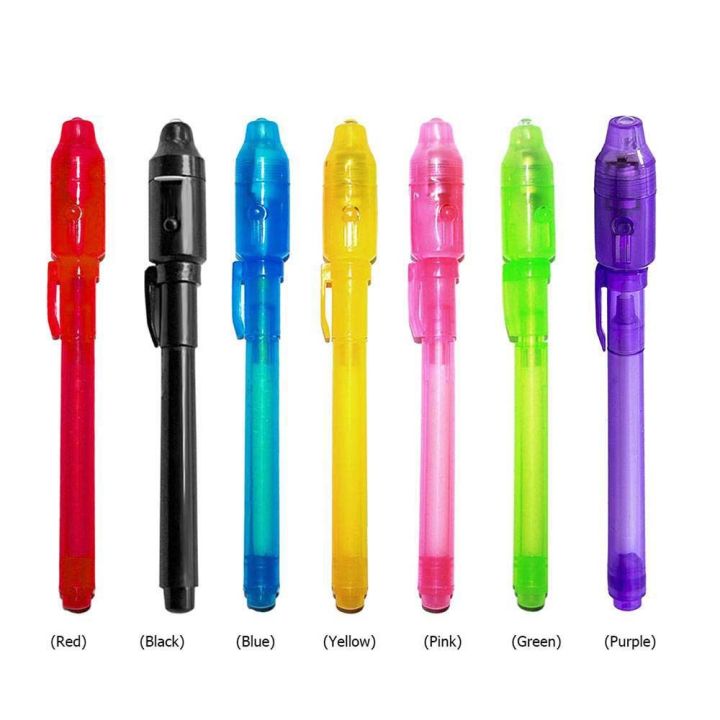 scape-การเรียนรู้-มัลติฟังก์ชั่น-ปากกาเรืองแสง-ปากกาเรืองแสง-lnvisible-ปากกาสีวิเศษ-พู่กัน-ปากกาเรืองแสง-ปากกาหมึกล่องหน-2-in-1-light-pen-ปากกาหลอดไฟ-led