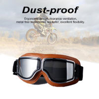 【ส่งจากกรุงเทพฯ 】แว่นตากันลมสำหรับขี่มอเตอร์ไซค์ Universal Vintage Motorcycle Goggles สากลกลางแจ้ง windproof วินเทจรถจักรยานยนต์แว่นตาหมวกกันน็อครถมอเตอร์ไซด์แว่นตา