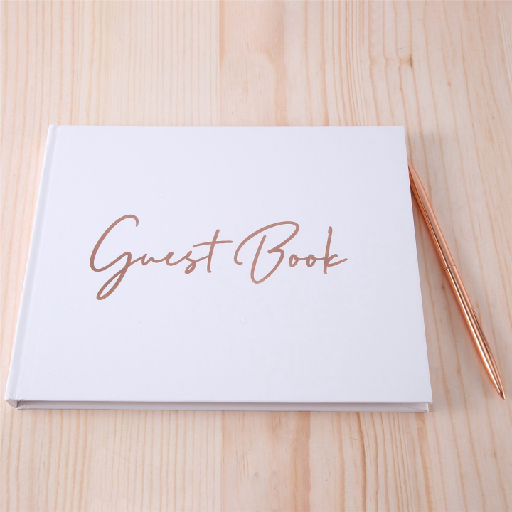 hen-party-guest-book-wedding-books-white-amp-rose-gold-for-guests-to-sign-baby-shower-sign-in-guest-book-with-pen