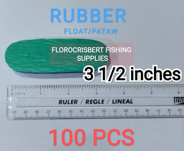 100pcs Rubber Float Gamaw Pataw Patao Palutang Rubber Floaters 2 sizes