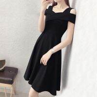 [COD] Little black dress strapless womens summer 2023 new self-cultivation temperament one-shoulder wholesale distribution