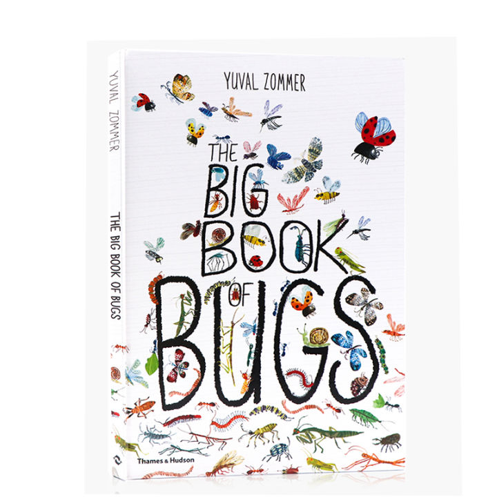 the-big-book-of-bugs-childrens-insect-book-english-enlightenment-hundred-flowers-picture-book-hardcover-large-format-exquisite-illustrations